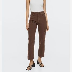 H&M Ultra-High Vintage Ankle Mom Jeans 💋
